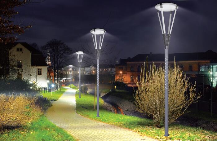 现代简约型LED庭院灯,久久久永久久久人妻精品麻豆照明效果