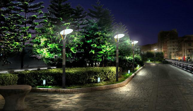 麻豆电影在线观看照明小区道路LED路灯照明效果