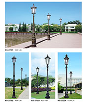 别墅花园久久久永久久久人妻精品麻豆单头欧式LED铸铝庭院灯