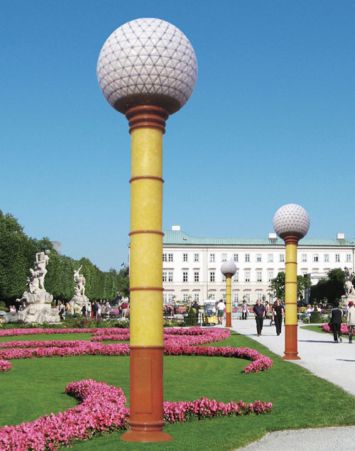 黄色圆柱形仿云石久久久永久久久人妻精品麻豆柱图片2