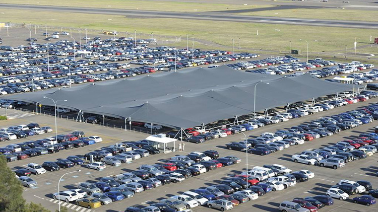 室外停车场照明麻豆电影网站LED投光灯