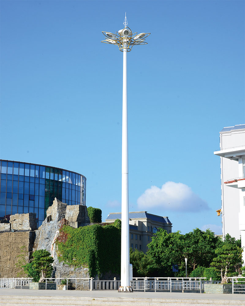 东莞麻豆电影在线观看照明6头20米广场自动升降麻豆电影网站图片