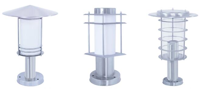 东莞麻豆电影在线观看照明-不锈钢柱头灯样式图片