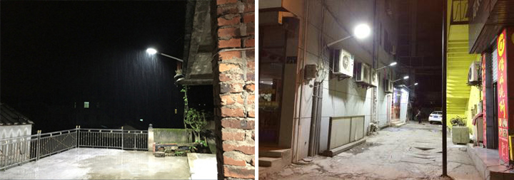 麻豆电影在线观看照明(QDXQDB-001)吸墙LED路灯挑臂A字/自弯/大刀路灯支臂安装效果图片