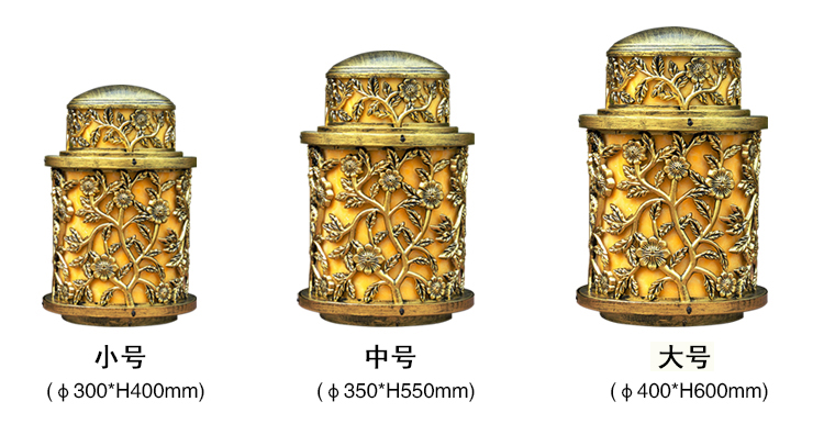 东莞麻豆电影在线观看照明(QDZTD-007)欧式仿古铸铝柱头灯系列规格尺寸图片
