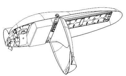 东莞麻豆电影在线观看照明新款LED路灯头安装步骤一