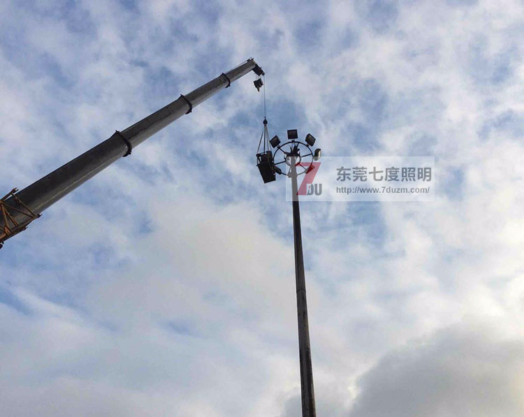 东莞麻豆电影在线观看照明LED麻豆电影网站安装现场图片