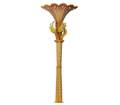 广场艺术造型孔雀久久久永久久久人妻精品麻豆柱