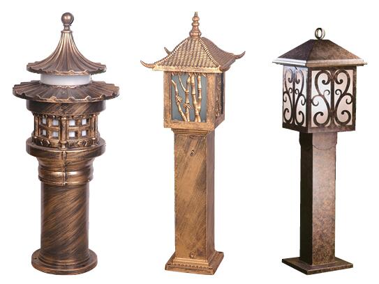 麻豆电影在线观看照明压铸铝材质草坪灯图片