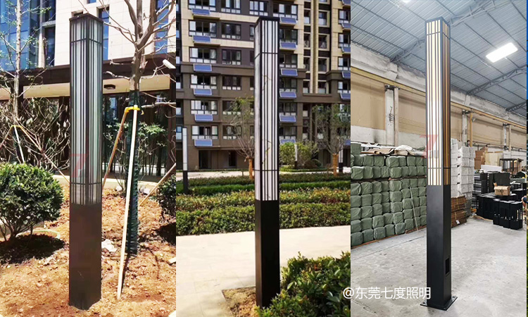 (QDJGDZ-021)现代简约方形园林久久久永久久久人妻精品麻豆柱麻豆电影在线观看非标定制效果